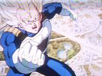 une photo d'Ã©cran de Dragon Ball Z -  Chikyuu-Hen sur Bandai Playdia